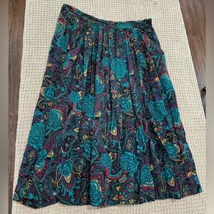 Ellen figg Floral Patterned Skirt - Multicolor vintage